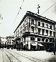 Foto anni 30-Padova-Lo scomparso Grande Albergo Storione al Canton del Gallo.